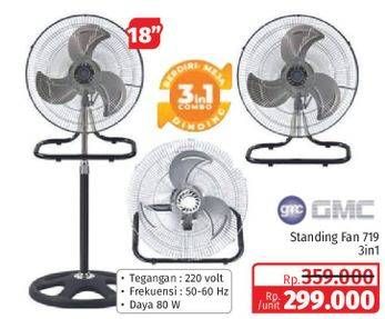 Promo Harga GMC Standing Fan 719  - Lotte Grosir