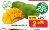 Promo Harga Mangga Manalagi per 100 gr - Superindo