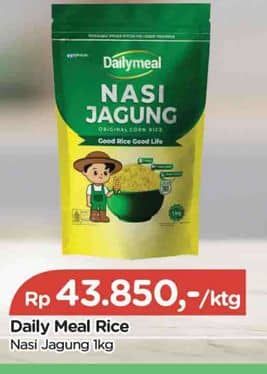 Promo Harga Daily Meal Eats Beras Nasi Jagung 1000 gr - TIP TOP