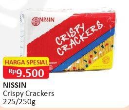 Promo Harga NISSIN Crispy Crackers per 2 pouch - Alfamart