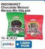 Promo Harga Indomaret Meises Mix, Chocolate 90 gr - Indomaret