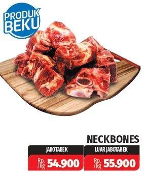 Promo Harga Neck Bones  - Lotte Grosir