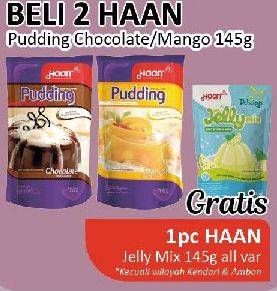 Promo Harga Haan Pudding Mango, Chocolate 145 gr - Alfamidi