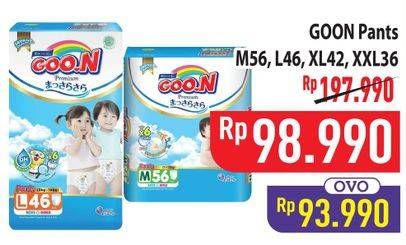 Promo Harga Goon Premium Pants Massara Sara Super Jumbo L46, XL42, XXL36, M56 36 pcs - Hypermart