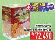 Promo Harga KHONG GUAN Assorted Biscuits 1600 gr - Hypermart