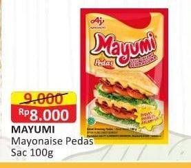 Promo Harga MAYUMI Mayonnaise Pedas 100 gr - Alfamart