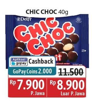Promo Harga Delfi Chic Choc 40 gr - Alfamidi