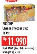 Promo Harga PROCHIZ Gold Cheddar 160 gr - Hypermart