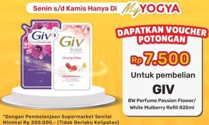 Promo Harga GIV Body Wash Passion Flowers Sweet Berry, Mulberry Collagen 825 ml - Yogya