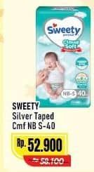 Promo Harga Sweety Silver Comfort Perekat NB-S40 40 pcs - Alfamart