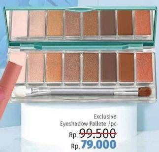 Promo Harga WARDAH Exclusive Eyeshadow Palette  - LotteMart