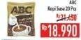 Promo Harga ABC Kopi 20 pcs - Hypermart
