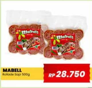 Promo Harga Mabell Rolade Sapi 500 gr - Yogya