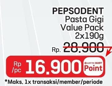 Pepsodent Pasta Gigi Pencegah Gigi Berlubang