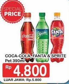 Coca Cola/ Fanta/ Sprite 390ml