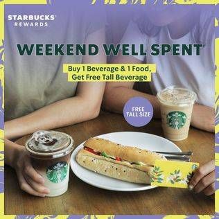 Promo Harga Weekend Well Spent  - Starbucks