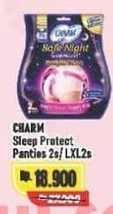 Promo Harga Charm Sleep Protect Plus Panties L-XL 2 pcs - Alfamart
