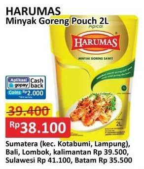 Promo Harga Harumas Minyak Goreng 2000 ml - Alfamart