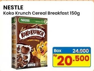Promo Harga Nestle Koko Krunch Cereal 150 gr - Indomaret
