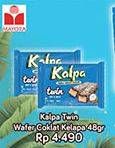 Promo Harga KALPA Wafer Cokelat Kelapa Twin 48 gr - Hypermart