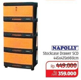 Promo Harga NAPOLLY Stockcase 445 X 35 X 980 Cm  - Lotte Grosir