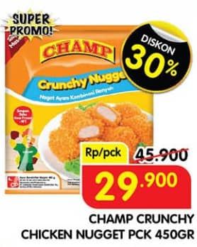 Promo Harga Champ Nugget Crunchy Nugget 450 gr - Superindo