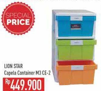 Promo Harga Lion Star Container 3 Susun Capela  - Hypermart