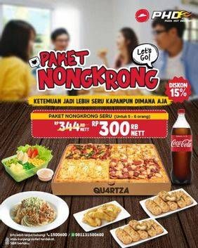 Promo Harga Paket Nongkrong  - Pizza Hut