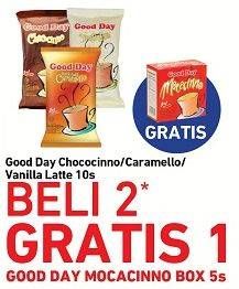 Promo Harga Good Day Chococinno/Vanila Latte/Rock Salt Caramello  - Carrefour