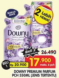 Promo Harga Downy Premium Parfum 550 ml - Superindo