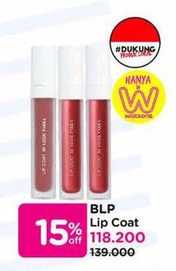 Promo Harga Blp Beauty Lip Coat 4 gr - Watsons