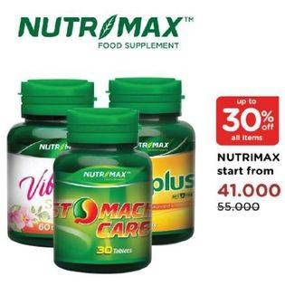 Promo Harga NUTRIMAX Vitamin D3 400 IU  - Watsons