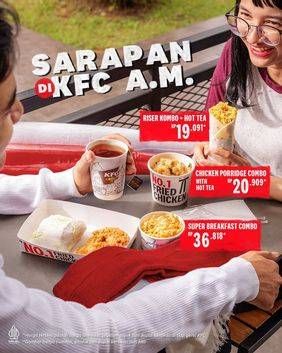 Promo Harga KFC Breakfast  - KFC