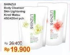 Promo Harga SHINZUI Body Cleanser Kirei, Matsu 420 ml - Indomaret