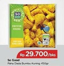 Promo Harga SO GOOD Ayam Potong Paha Dada 450 gr - TIP TOP