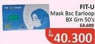 Promo Harga FIT-U-MASK Masker Earloop 50 pcs - Alfamidi
