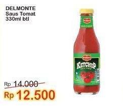 Promo Harga Del Monte Saus Tomat 340 ml - Indomaret