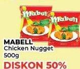 Promo Harga Mabell Nugget Ayam 500 gr - Yogya