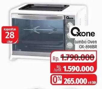 Promo Harga OXONE Oven Jumbo OX-898BR  - Lotte Grosir