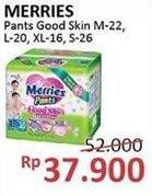 Promo Harga Merries Pants Good Skin S26, M22, L20, XL16  - Alfamidi