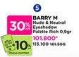 Promo Harga Barry M Nude & Neutral Eyeshadow Palette Rich 1 gr - Watsons