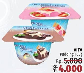 Promo Harga VITA PUDDING Pudding 105 gr - LotteMart