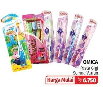 Promo Harga OMICA Toothbrush All Variants  - Lotte Grosir