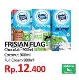 Promo Harga FRISIAN FLAG Susu UHT Purefarm Coconut Delight, Chocolate, Full Cream 900 ml - Yogya