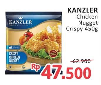 Promo Harga Kanzler Chicken Nugget Crispy 450 gr - Alfamidi