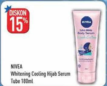 Promo Harga NIVEA Body Serum Hijab Cooling 180 ml - Hypermart