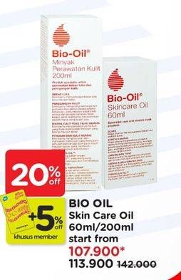 Promo Harga Bio Oil Skincare Oil Natural 60 ml - Watsons