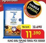 Promo Harga Bogasari Tepung Terigu Kunci Biru 1000 gr - Superindo