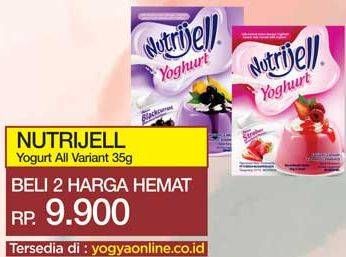 Promo Harga NUTRIJELL Yoghurt All Variants 35 gr - Yogya