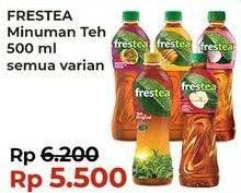 Promo Harga FRESTEA Minuman Teh All Variants 500 ml - Indomaret